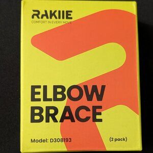 Rakiie Two Pack Elbow brace